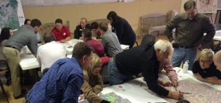 A public input session for the Northwest Arkansas Open Space Plan.