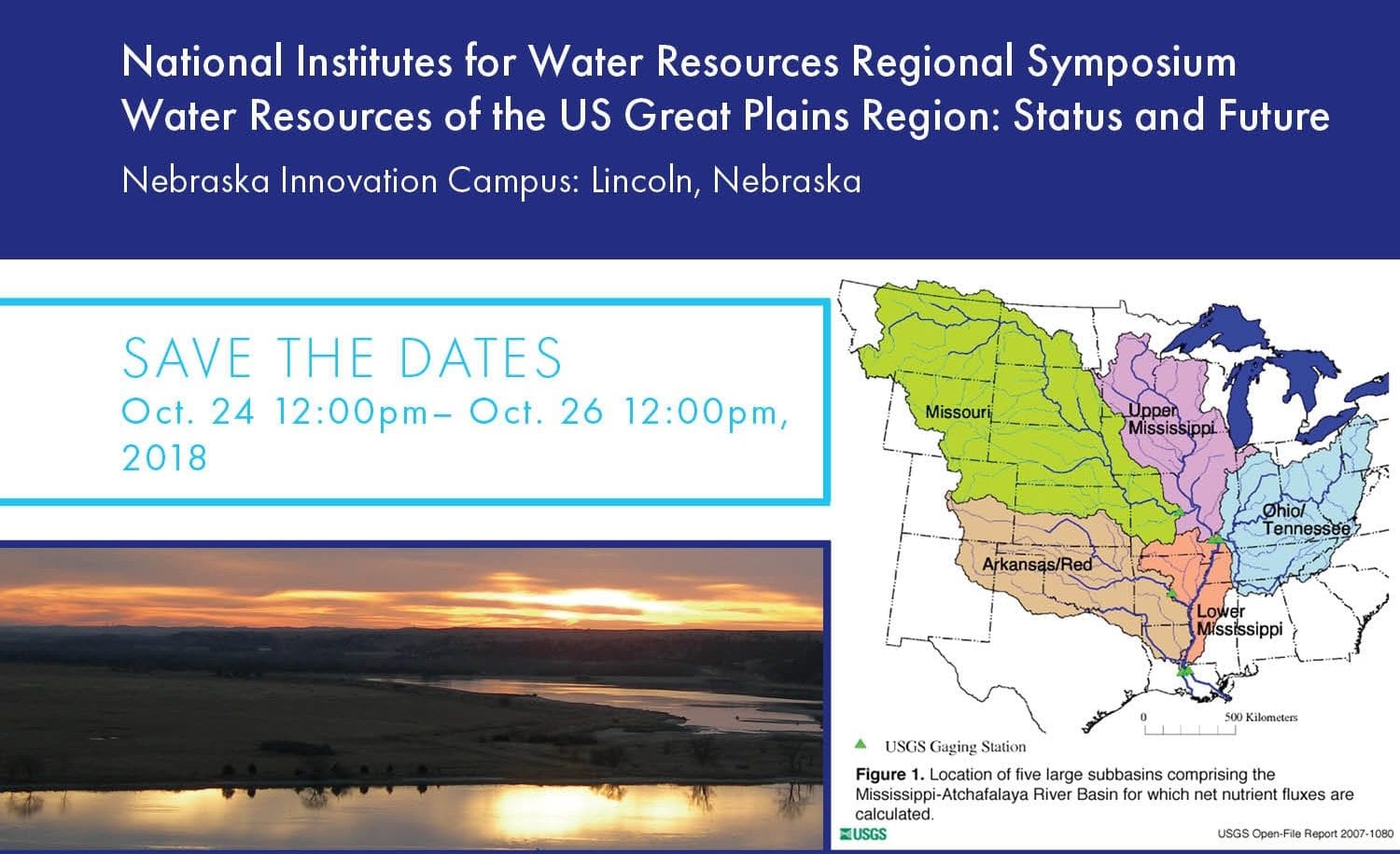 Great Plains Regional Symposium on Water Resources Slated for October 24-26