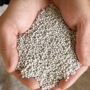 Nutrients can be recovered from waste streams to form struvite, which can then be used as fertilizer.