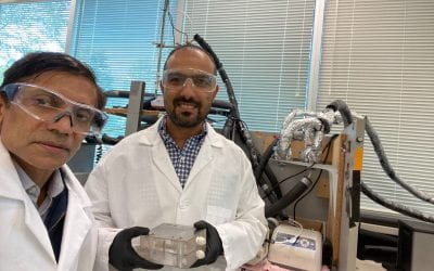 Ph.D. Student Mahmood Jebur Seeking Solution to Treating Water from Hydraulic Fracturing