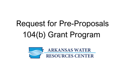 Request for Pre-Proposals in Water Research