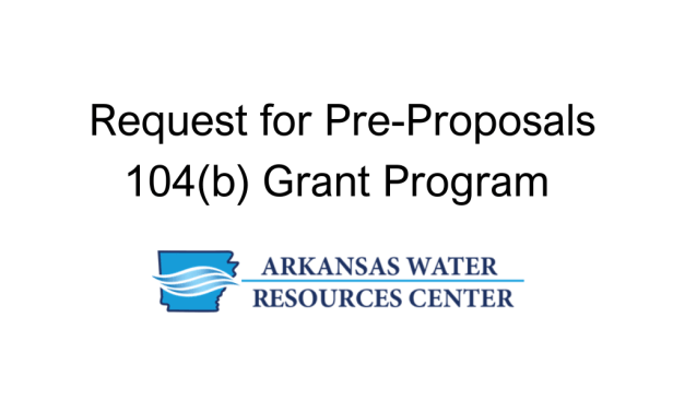 Request for Pre-Proposals in Water Research