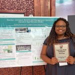 AWRC Graduate Student in Environmental Dynamics is Working to Find Water Quality Solutions Using Biochar